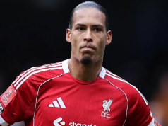 Liverpool ‘gave up’ in FA Cup exit – Van Dijk