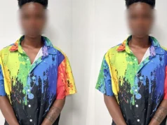 Ghana police arrest a Nigerian lady wearing a police uniform in a viral video