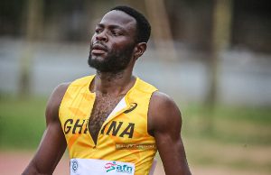 Ghana’s Edwin Gadayi grateful despite relay third-place finish