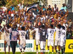 Bubakari’s 89th-minute strike seals vital win for Swedru All Blacks