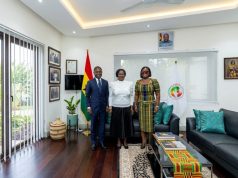 Vice president visits MahamaCares fund to review healthcare delivery efforts