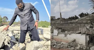 Estate developers demolish Heaven Investment Chapel Structures With The Alleged Support Of Some Suspected Police Officers