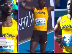 World Relays: Ghana miss automatic qualification after finishing 4th in heat