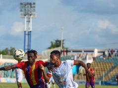 Hearts pip Nations F.C. to keep pressure on Medeama