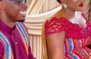 Anita Akuffo and Opoku Sanaa share snippets from their traditional wedding ceremony