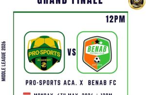 Benab FC face Pro-Sports Academy in Ashanti Division 2 Middle League final