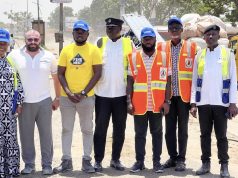 BBC Industrials marks Global Safety Day with road marking drive in Tema