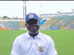 Nations FC coach Frimpong Manso anticipates tough game against Young Apostles
