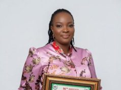 Barbara Mensah honoured at Ashanti Business Leaders Awards