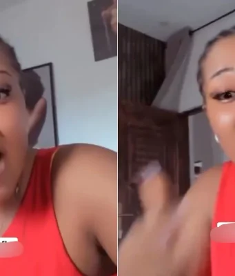 Lady vows to be unfaithful if her husband leaves her and goes abroad