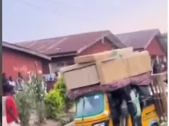 Guy takes back items he bought for his girlfriend after breakup