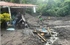 Five houses, nine vehicles buried in Adaklu Mountain mudslide