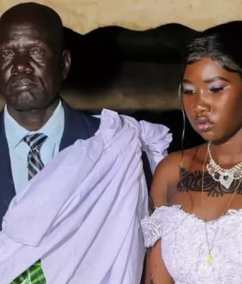 75-year-old businessman goes viral for marrying a 21 year old lady