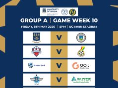 UGCFL Season 2: Group A match week 10 preview
