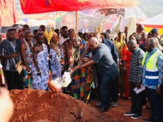President Mahama breaks ground for modern 24-hour market in Asesewa