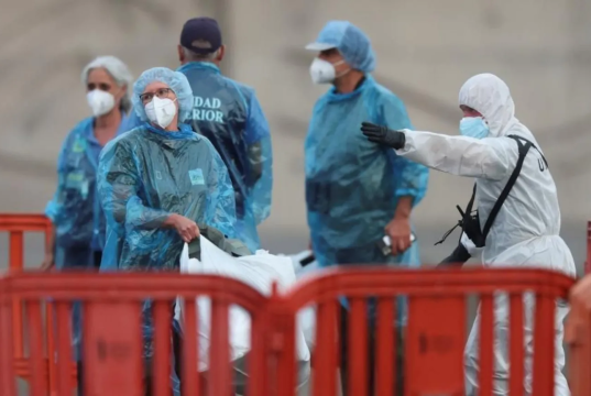 US and French nationals test positive for hantavirus after leaving ship