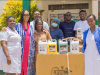 Guyanese lawyer Kinda Melissa Velloza donates to schools and hospital in Ghana