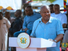 Photos: President Mahama cuts sod for 24-hour economy market in Bole