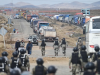 Bolivian minister’s convoy ambushed while overseeing roadblock clearance