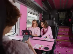 Step Inside: The Pink Soup Train Bringing a Splash of Colour to Europe’s Rail Travel