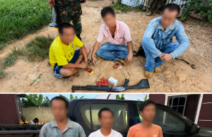 Three foreign nationals arrested over illegal mining on Tano River