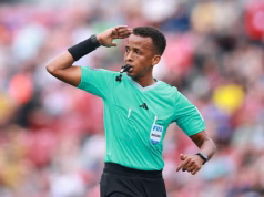 Somalia Referee Omar Artan speaks after US immigration denied him entry to the FIFA world cup