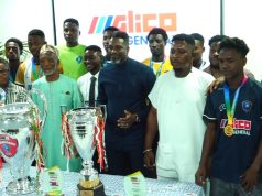 7th Wave FC present 2025/26 season success to sponsors GLICO