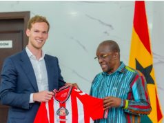 Democracy Cup: Sunderland Chairman visits Speaker of Parliament