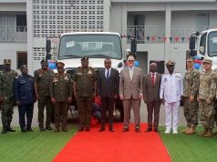 US government donates three heavy-duty trucks to Ghana Armed Forces