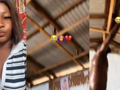 GH guy removes T&G ceiling she made for lady after breakup