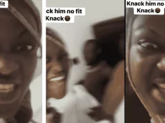 Two hookup ladies disgrace youngman for not being able to service them