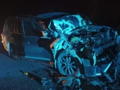 Ga Mantse involved in early morning car crash