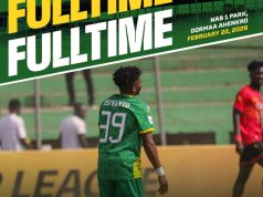 GPL 2025/26: Hohoe United hold Aduana FC in Dormaa