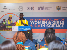 AGA Obuasi Mine partners inspire girls at Asare Bediako SHS