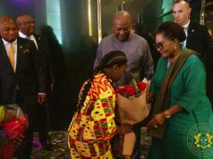 First Lady Lordina Mahama attends global summit on child digital safety in Washington