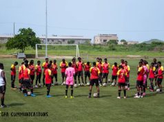 2026 U17 WWC: Black Maidens begin camping in Prampram ahead of Togo qualifier