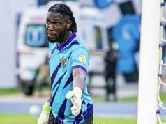 Solomon Agbasi returns in goal for Hearts