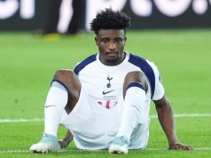 Kudus’ Tottenham Hotspur enters relegation fight after defeat to Crystal Palace
