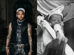 Chris Brown welcomes another child as partner shares first photos