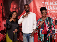 Black Sherif visits Telecel headquarters after 27th TGMA success