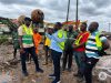 Zoomlion Chairman Dr Joseph Siaw Agyepong tours flood hotspots as Accra grapples with drainage crisis