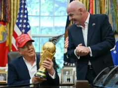 Trump to present World Cup trophy at 2026 final, says Infantino