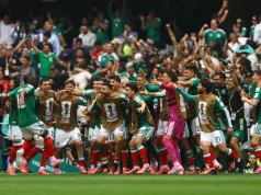 Mexico beat South Africa in chaotic World Cup opener as three players sent off