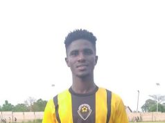 FC Samartex Close In on Sefwi All Stars Forward Ebenezer Okrah