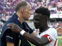 Tuchel confirms Saka not ready to start against Ghana