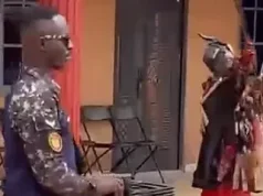 Police shoots and disarm juju man at Agona Amenfi