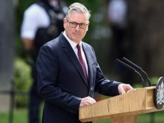 British Prime Minister Keir Starmer announces resignation