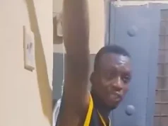 Police Officer caught inside the room of a local chief