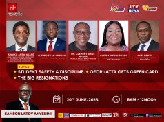 Livestream: Ofori-Atta US residency, public sector resignations and student safety take centre stage on Newsfile