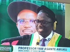 Prof Awuku urges training of physicians to be innovators, educators and researchers